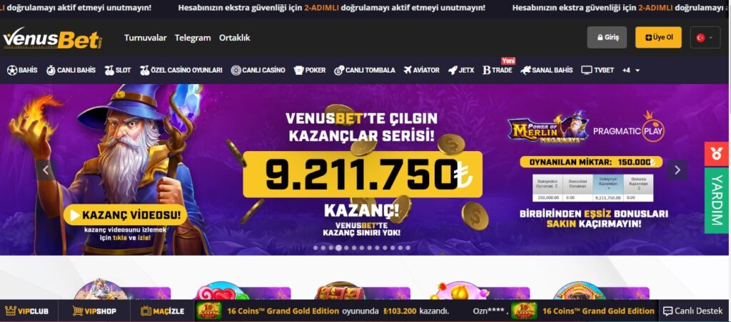 Venusbet giriş
